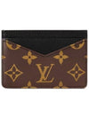 Neo Porte Monogram Card Wallet Black Brown - LOUIS VUITTON - BALAAN 3