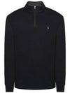 Logo Half Zip-up Sweatshirt Black - POLO RALPH LAUREN - BALAAN 2