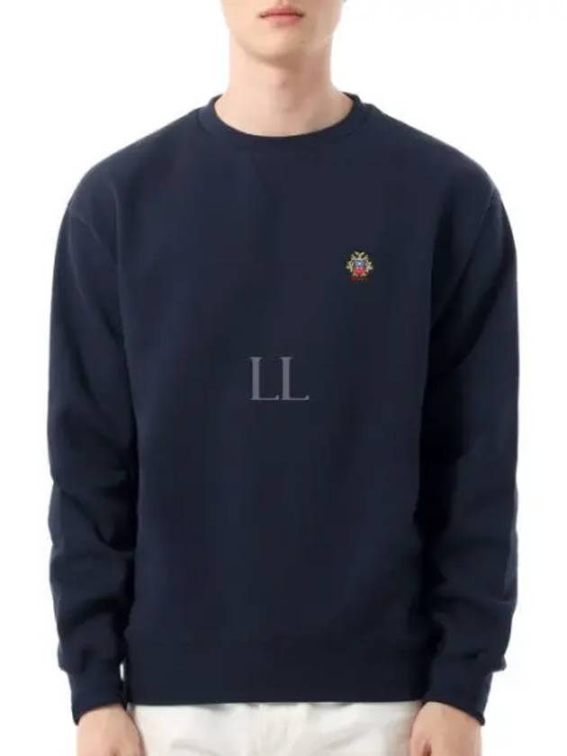 Embroidered Logo Sweatshirt Navy - BALLY - BALAAN 2