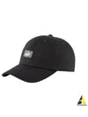 Puma Essential III Embroidered Logo Cotton Ball Cap Black - PUMA - BALAAN 2