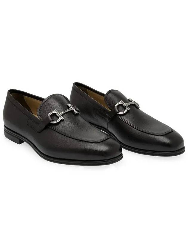 Scarlet SCARLET Double Gancini Loafer Black 0726482 - SALVATORE FERRAGAMO - BALAAN 2