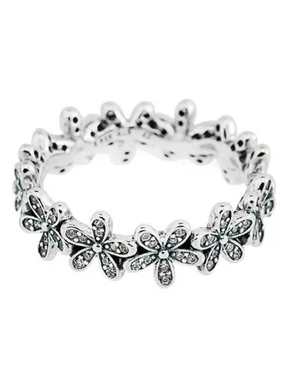 Dazzling Daisy Band Ring Silver - PANDORA - BALAAN 2