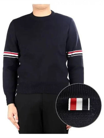 Men s Milan sleeve knit 270585 - THOM BROWNE - BALAAN 1