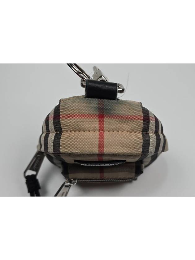 vintage check backpack keyring - BURBERRY - BALAAN 6