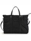 Micro GG Guccissima Nylon Tote Bag Black - GUCCI - BALAAN 3