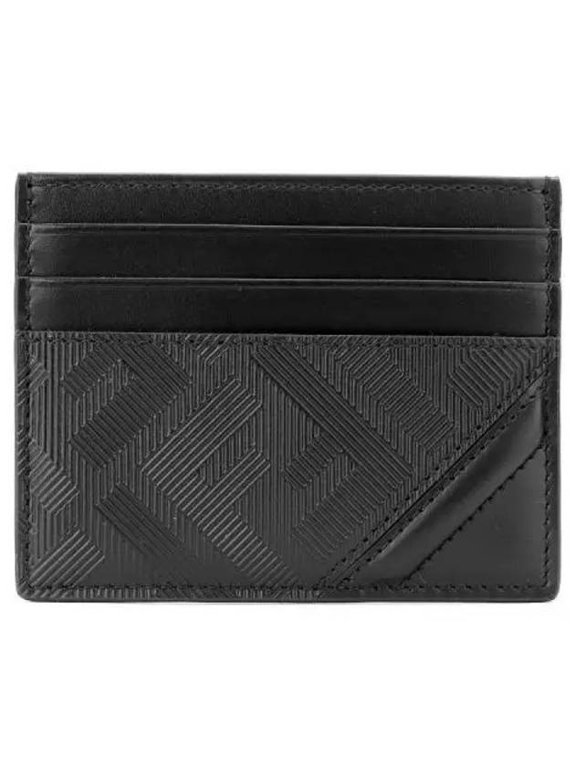 Shadow Diagonal Card Wallet Black - FENDI - BALAAN 2