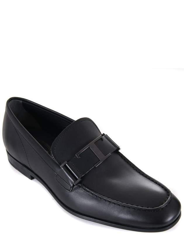 Timeless Leather Loafers Black - TOD'S - BALAAN 4