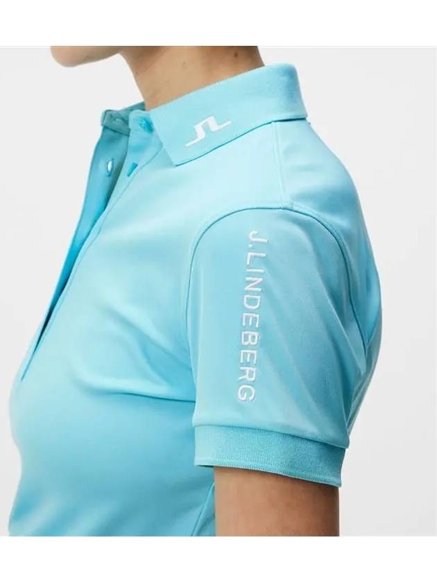 Tour Tech Polo T Shirt Blue - J.LINDEBERG - BALAAN 6