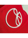 golf wear logo line color sun cap Red - J JANE - BALAAN 5