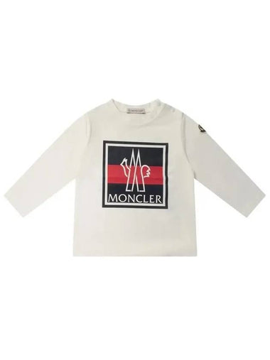 Moncler Baby Printed Long Sleeve T Shirt - MONCLER - BALAAN 1