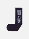 Iconic Logo Socks Navy - AUTRY - BALAAN 2