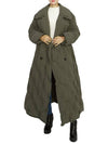 Recycled Nylon Padded Coat Olive - MAISON MARGIELA - BALAAN 9