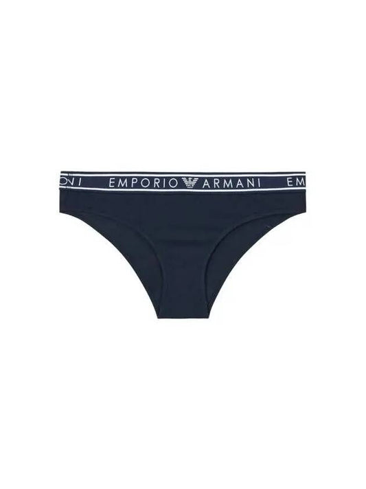 UNDERWEAR Women s Line Logo Banding Cotton Briefs Marine 271417 - EMPORIO ARMANI - BALAAN 1