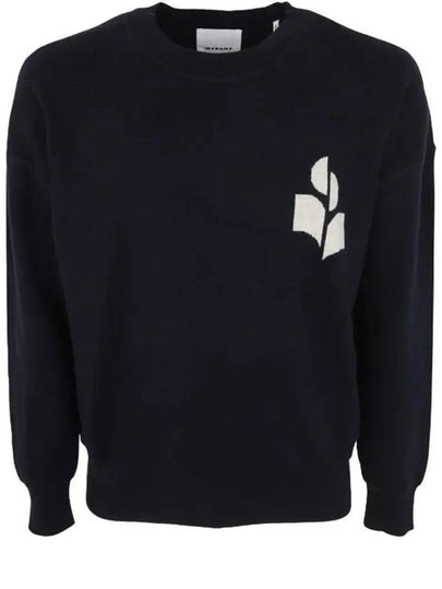 Evans Logo Crew Neck Knit Top Naver - ISABEL MARANT - BALAAN 2