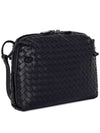 Nodini Intrecciato Cross Bag Black - BOTTEGA VENETA - BALAAN 3