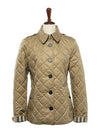 Frankby Quilted Jacket Beige - BURBERRY - BALAAN 2