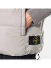 Crinkle Reps R-NY Down Vest Grey - STONE ISLAND - BALAAN 4