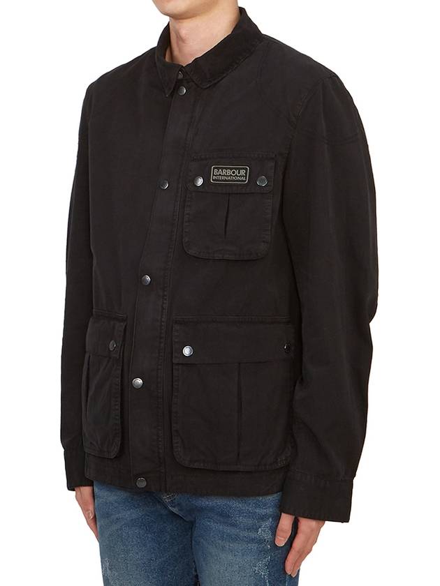 Barber International Tourer Barwell Jacket Black - BARBOUR - BALAAN 6