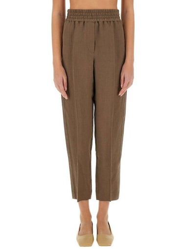 Brunello Cucinelli Baggy Pull-Up Pants In Twill - BRUNELLO CUCINELLI - BALAAN 1