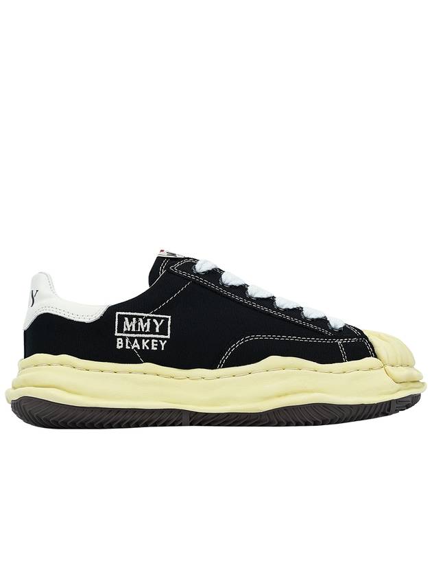 Blakey VL OG Sole Canvas Low-top Sneakers Black - MIHARA YASUHIRO - BALAAN 2