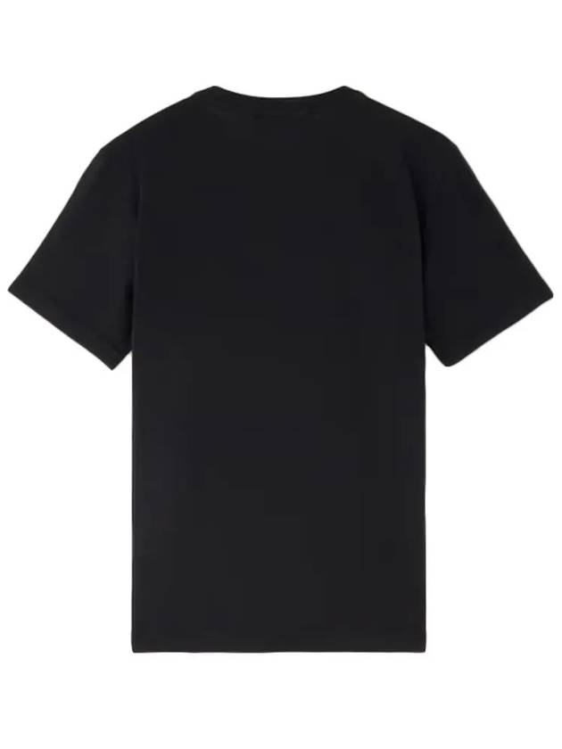 Kids Logo Patch Short Sleeve T-Shirt Black - STONE ISLAND - BALAAN 4