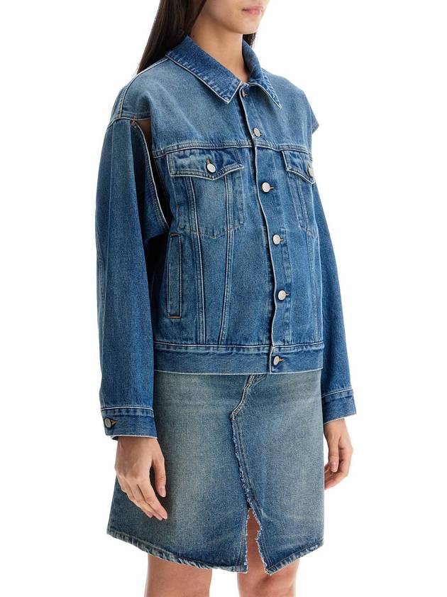 denim jacket with slits - MAISON MARGIELA - BALAAN 2