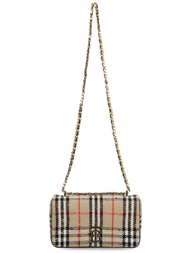 Boucle Lola Vintage Check Small Cross Bag Beige - BURBERRY - BALAAN 6