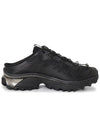 XT4 Logo Print Lace Up Low Top Sneakers Black - MAISON MARGIELA - BALAAN 5