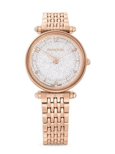 Crystalline Metal Bracelet Watch Rose Gold - SWAROVSKI - BALAAN 2