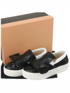 Leather Bow Slip-On Black - Nº 21 - BALAAN 3