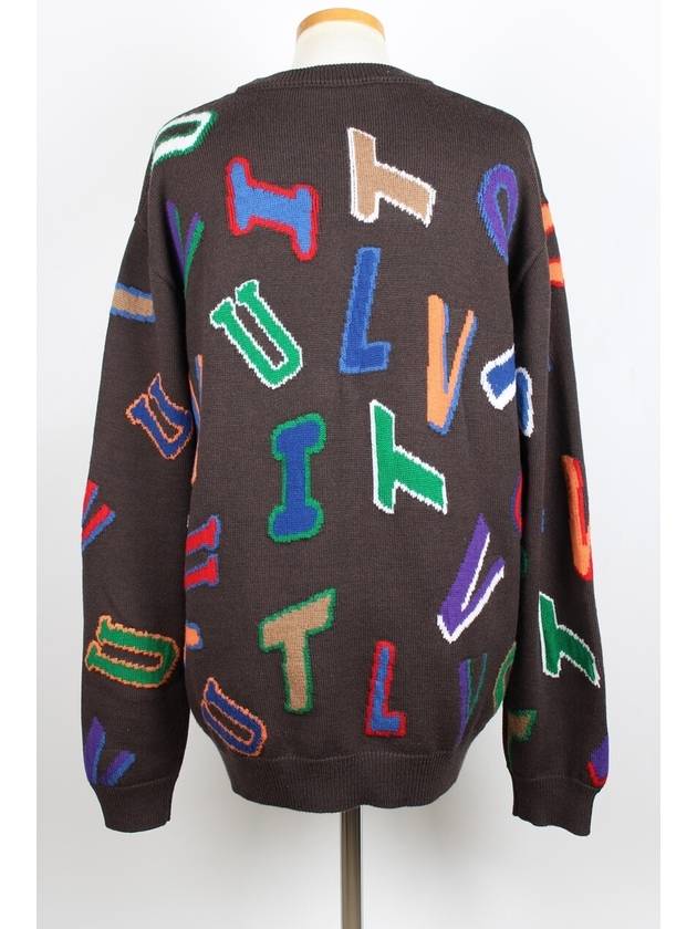 NBA logo lettering knit XXL - LOUIS VUITTON - BALAAN 4