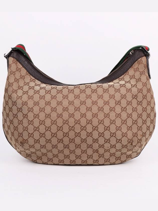 GG fabric three stripe large hobo shoulder bag 189752 - GUCCI - BALAAN 5