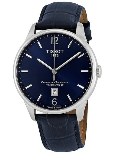 Tissot Chemin Des Tourelles Automatic Blue Dial Men's Watch T0994071604700 - TISSOT - BALAAN 1