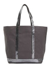 Cabas Moyen Sequin Tote Bag Brown - VANESSA BRUNO - BALAAN 4