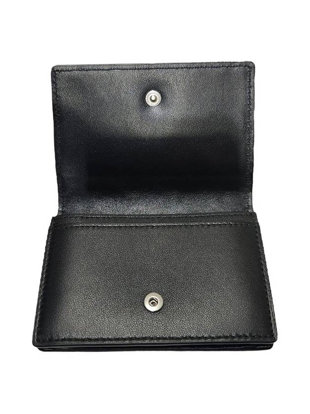 667141 Black Intrecciato Card Business Holder - BOTTEGA VENETA - BALAAN 7