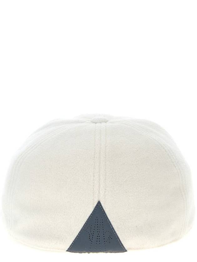 Grenoble logo patch ball cap white - MONCLER - BALAAN 4