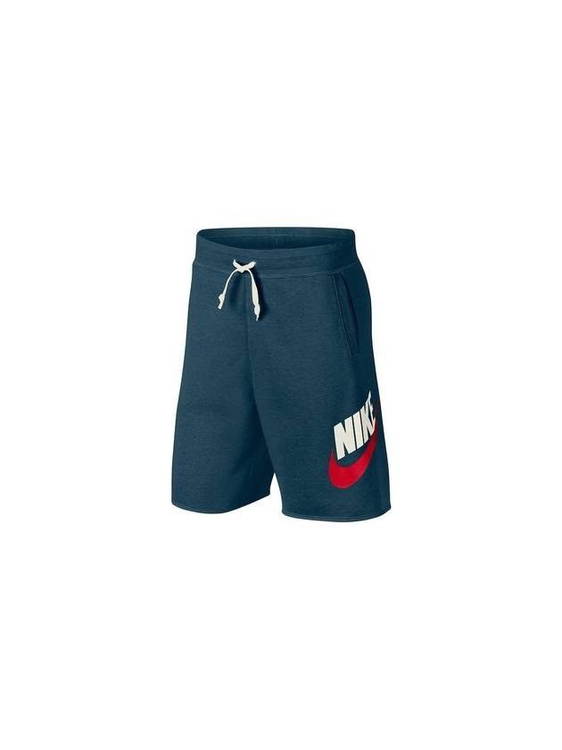 Sportswear French Terry Shorts Dark Green - NIKE - BALAAN 1