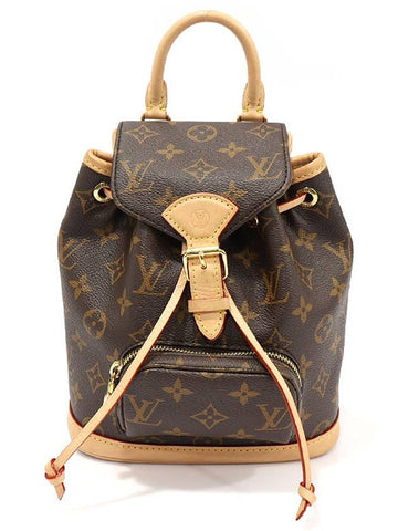 M11199 Monogram Canvas Montsouri Mini Backpack - LOUIS VUITTON - BALAAN 1