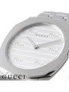 25H Quartz Metal Watch Silver - GUCCI - BALAAN 3