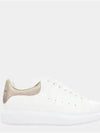 Oversized Low Top Sneakers White Rose Gold - ALEXANDER MCQUEEN - BALAAN 2