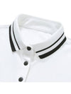 Golf Wear Brushed Pique Golf T-Shirt WB21FAWT02WH White - WHITEBALL - BALAAN 4