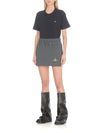 Logo A-Line Skirt Grey - VIVIENNE WESTWOOD - BALAAN 4