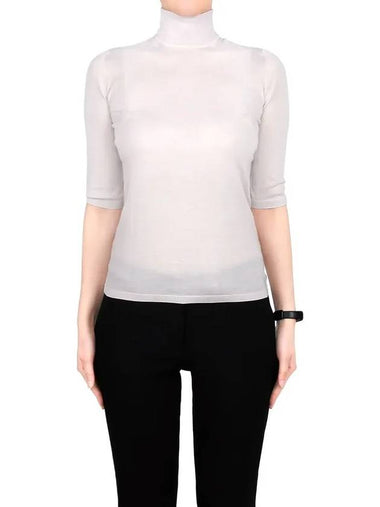 White Unghia wool turtleneck knit 011 - MAX MARA - BALAAN 1