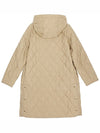 Diamond Quilted Thermoregulated Hoodie Padded Archive Beige - BURBERRY - BALAAN 3