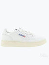 Medalist Leather Low Top Sneakers White - AUTRY - BALAAN 2