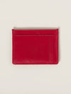 Materasse Nappa Leather Card Wallet Red - MIU MIU - BALAAN 4