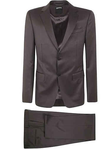 Zegna Wool And Mohair Suit Clothing - ERMENEGILDO ZEGNA - BALAAN 1