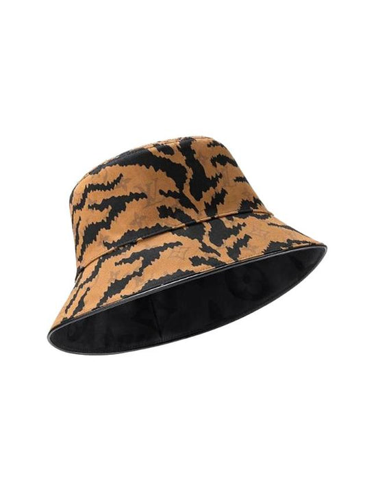 Tigergram Reversible Bucket Hat Brown - LOUIS VUITTON - BALAAN 1