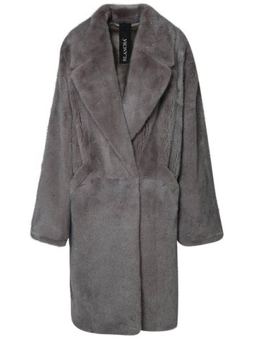 Blancha® Long Gray Mink Fur - BLANCHA - BALAAN 1