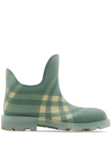 Marsh Check Ankle Boots 8081199 - BURBERRY - BALAAN 1